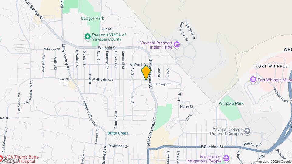 158 W Navajo Dr Map and Location Details