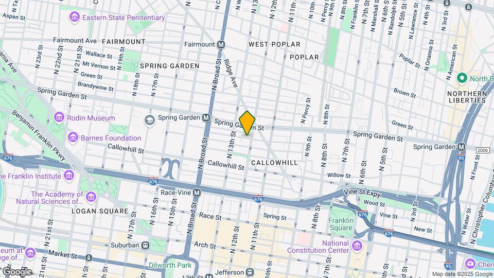 1220 Buttonwood St Map and Location Details