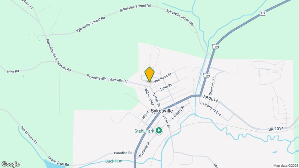 340 N Park St, Unit 340 Map and Location Details