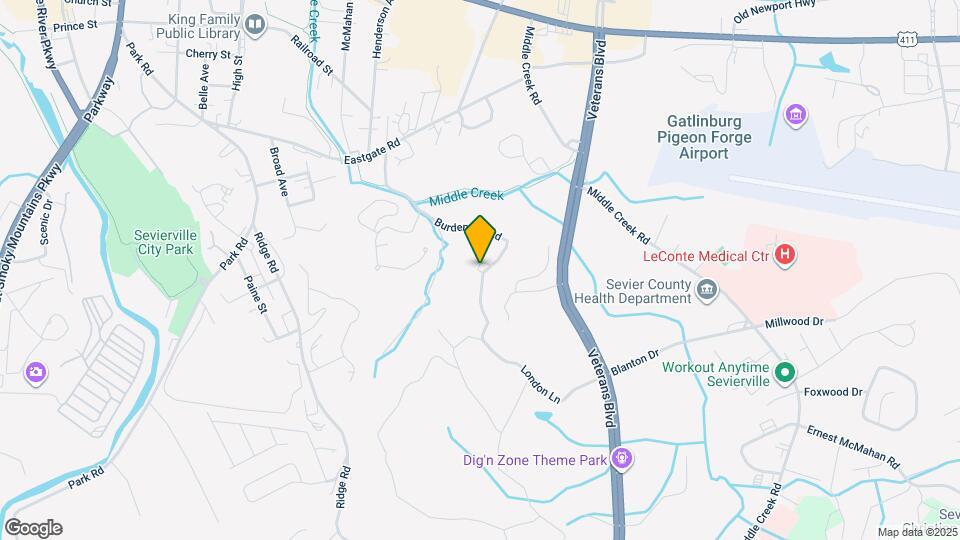 922 Burden Hill Rd, Unit #3 Mapa y Detalles de la Ubicación