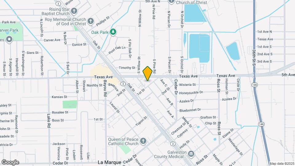 816 1st St Map and Location Details