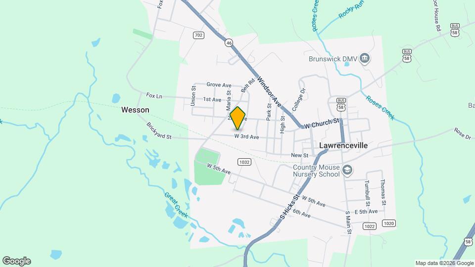 711 W 3rd Ave Map and Location Details