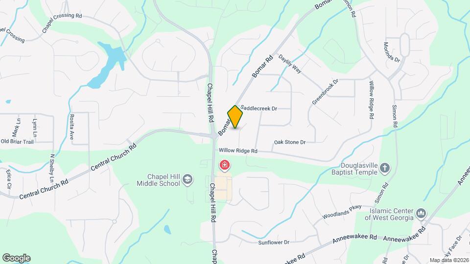 3859 Willow Hollow Map and Location Details