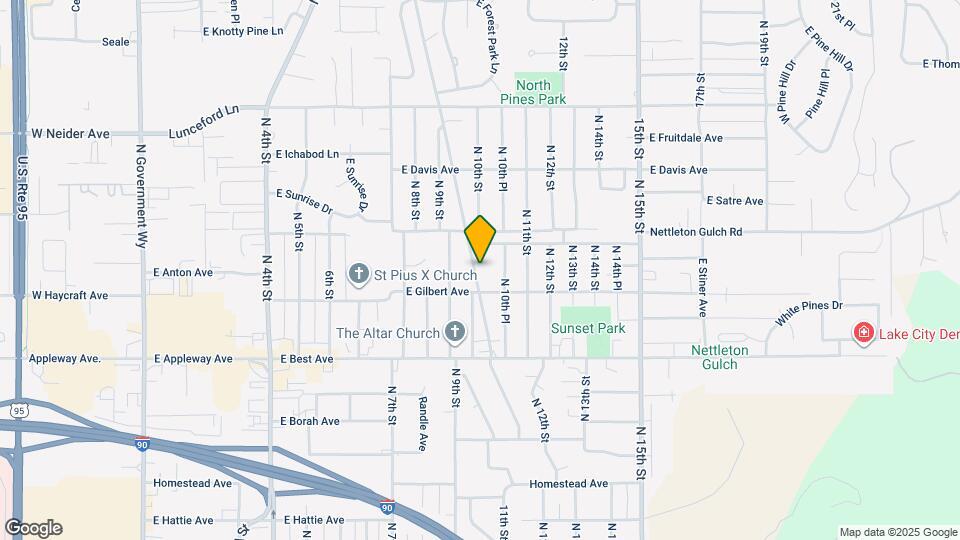 2820 N Honeysuckle Dr Map and Location Details