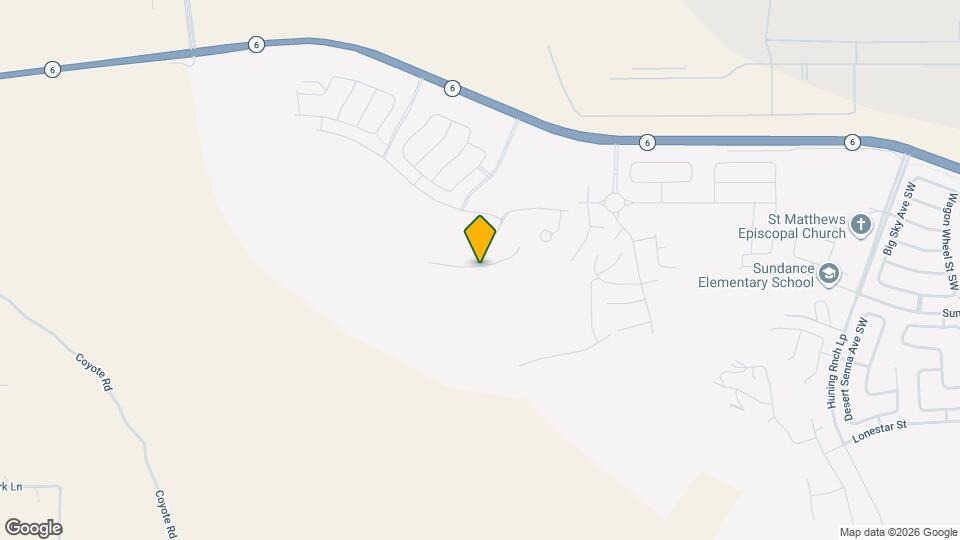 4797 Guadalupe Peak St SW Map and Location Details