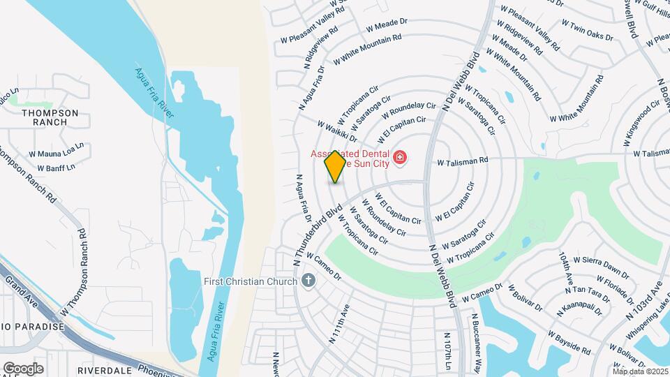10831 W Tropicana Cir Mapa y Detalles de la Ubicación