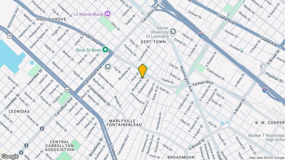 3109 Broadway St Map and Location Details