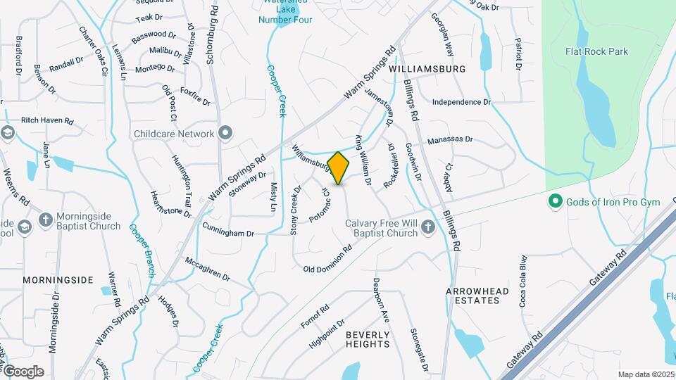 6227 Williamsburg Dr Map and Location Details