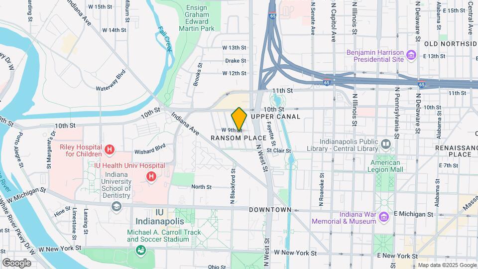 842 N California St Map and Location Details