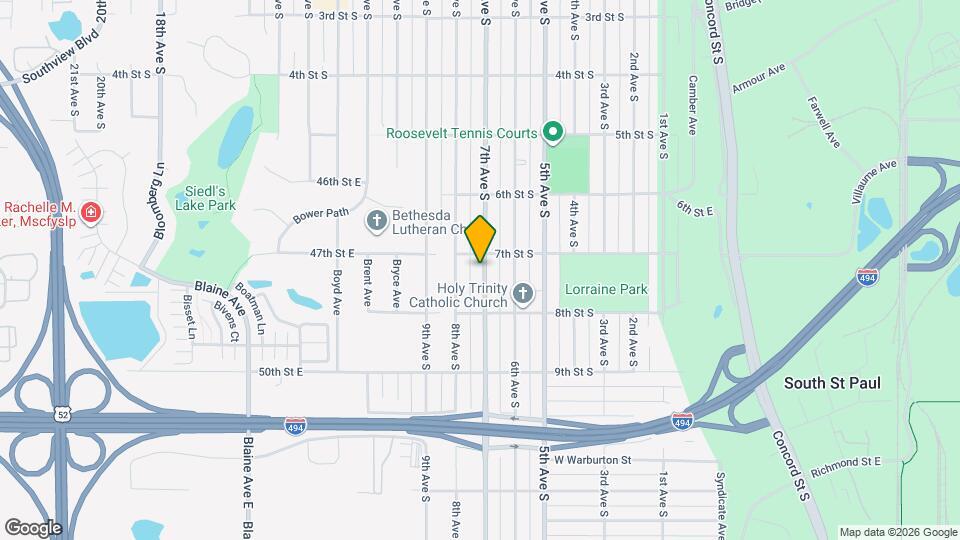 714 7th Ave S Map and Location Details