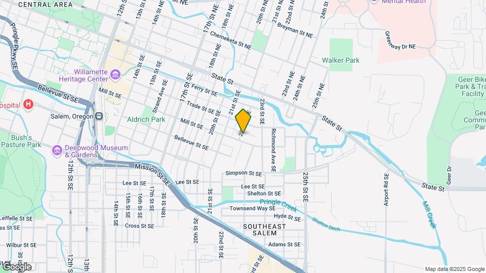 390 22nd St SE Map and Location Details