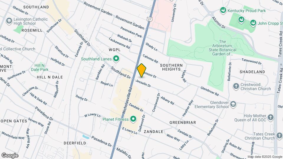 111 Jesselin Dr Mapa y Detalles de la Ubicación