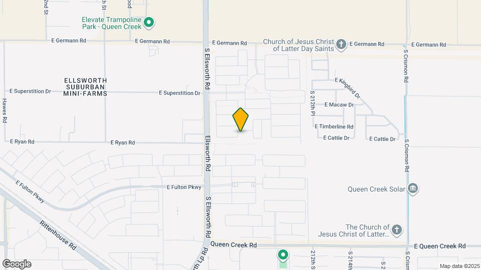 19529 S 209th Pl Map and Location Details