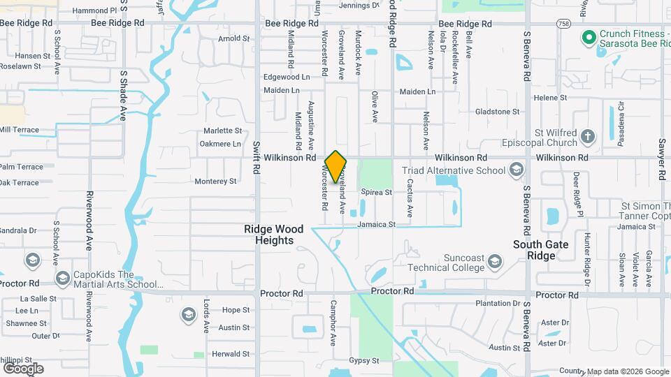 3019 Spirea St Map and Location Details