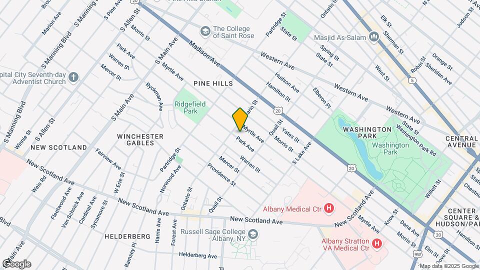 635 Park Ave, Unit FL2 Mapa y Detalles de la Ubicación