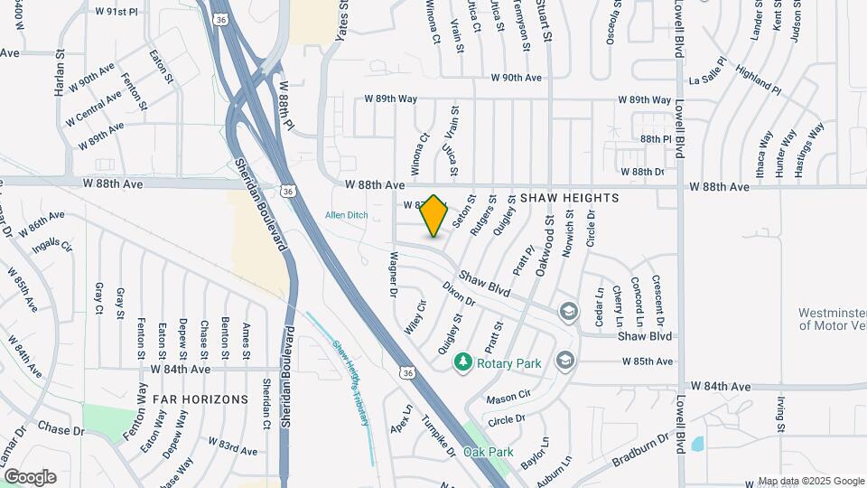 4583 Shaw Blvd Map and Location Details