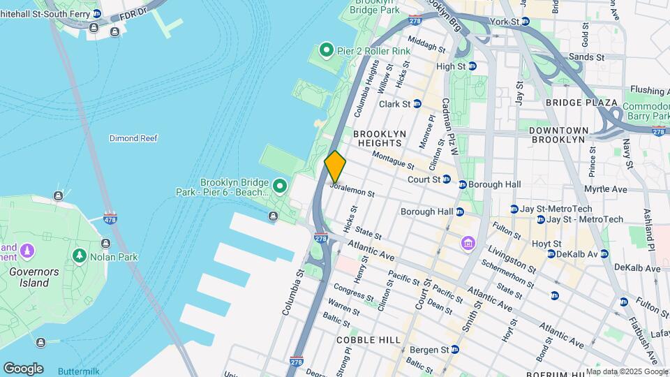 5 Columbia Pl Mapa y Detalles de la Ubicación