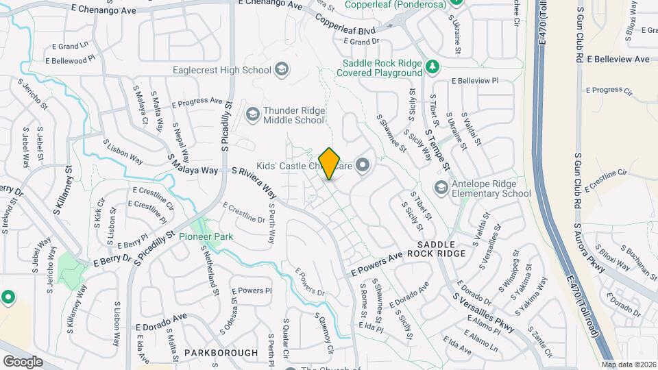 5369 S Riviera Ln Map and Location Details