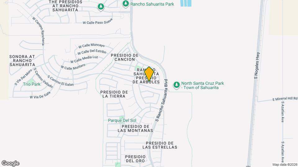 388 E Camino Limon Verde Mapa y Detalles de la Ubicación