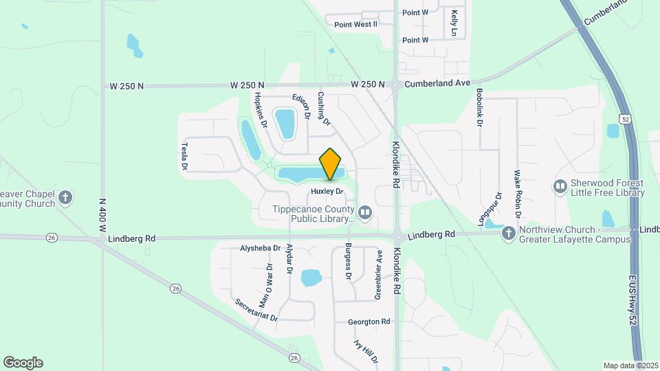 3232 Huxley Dr Map and Location Details