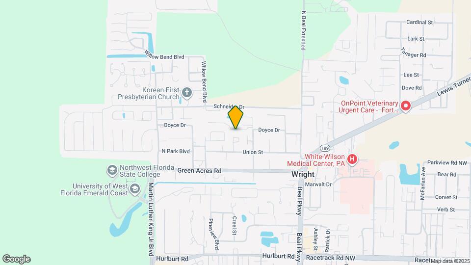 1864 Whispering Oaks Ln Map and Location Details