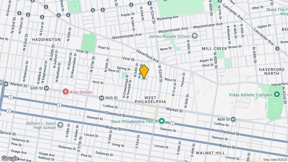 141 N Peach St Map and Location Details