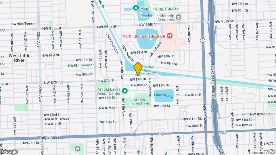 1271 NW 87th St Map and Location Details