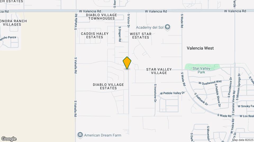6948 S Victor Dr Map and Location Details