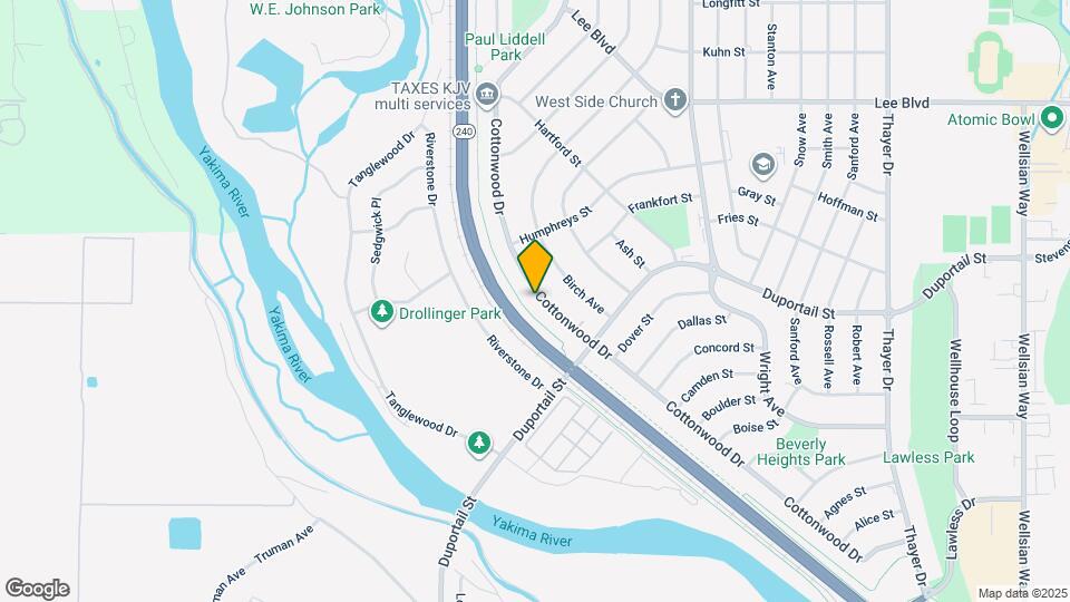 417 Cottonwood Dr Map and Location Details