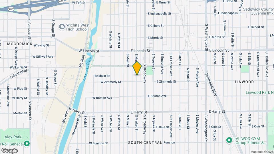 1342 S Market St Map and Location Details
