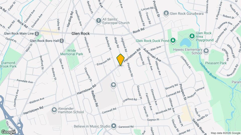 664 Harristown Rd Map and Location Details