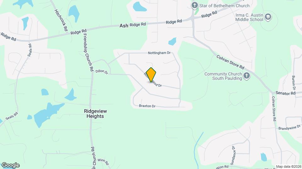 217 Robin Hood Dr Map and Location Details