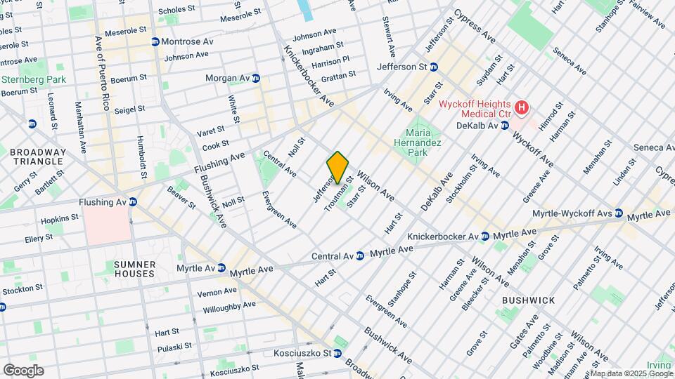 169 Troutman St Map and Location Details