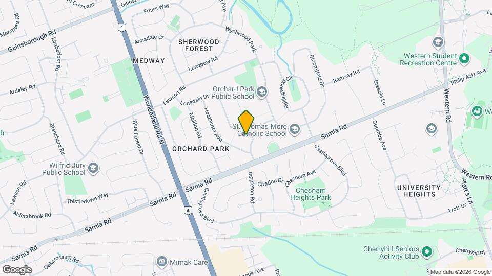 6 Bromleigh Ave Map and Location Details