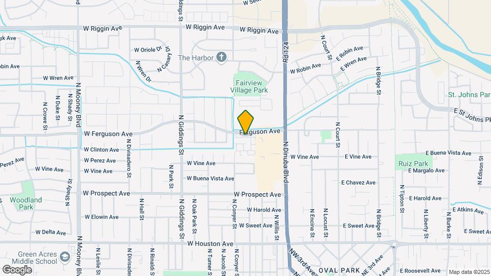 2113 N Highland St Map and Location Details