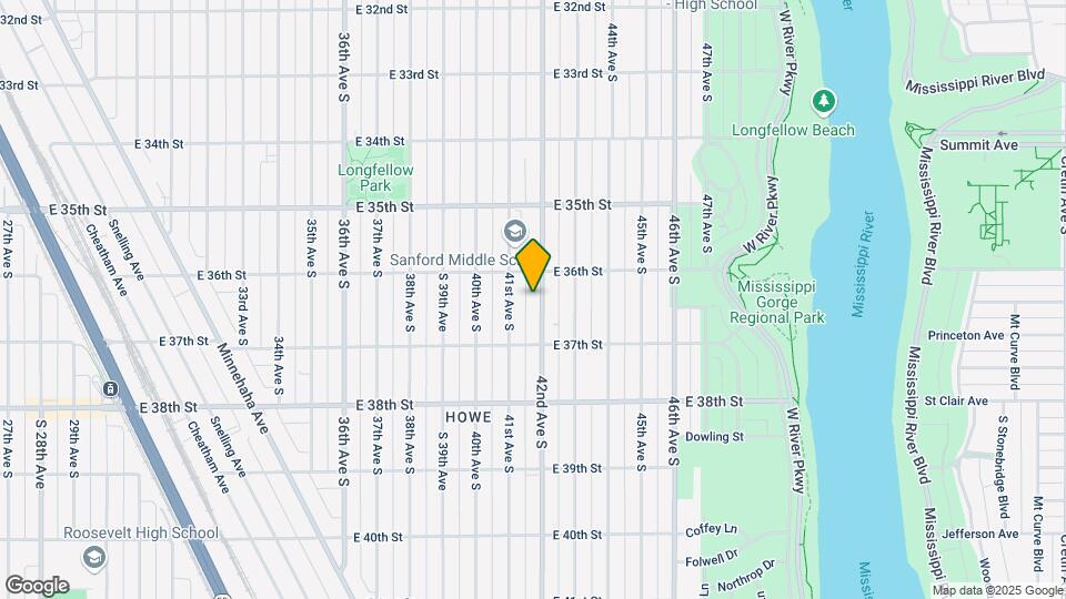 3620 42nd Ave S Map and Location Details