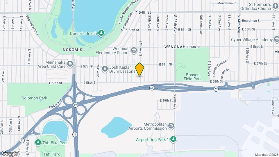 5788 24th Ave S Mapa y Detalles de la Ubicación