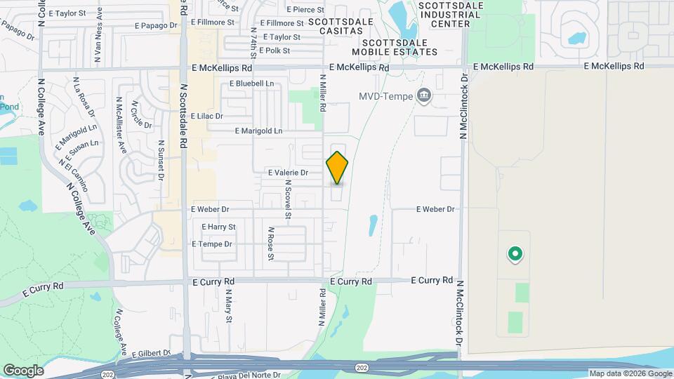 1317 E Marny Rd Map and Location Details