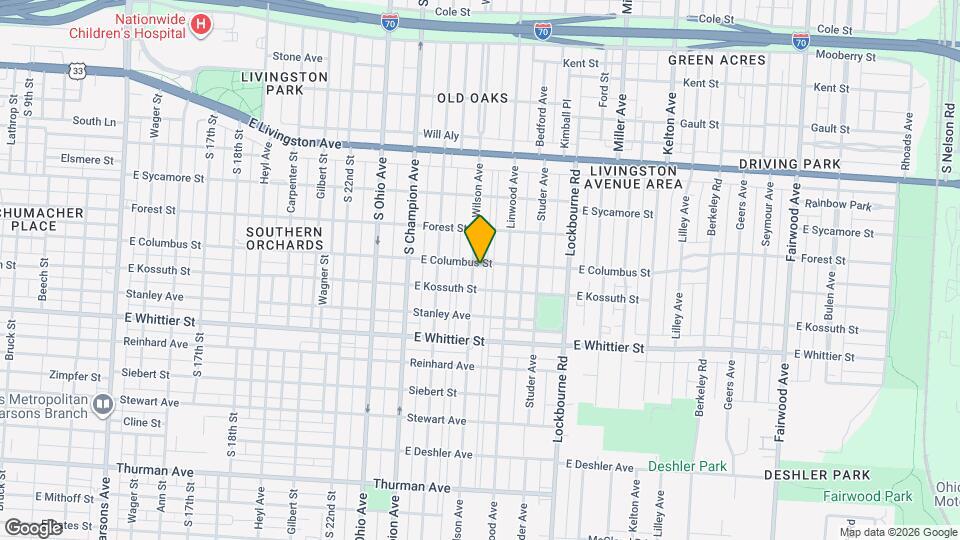 968-970-970 Wilson Ave Map and Location Details