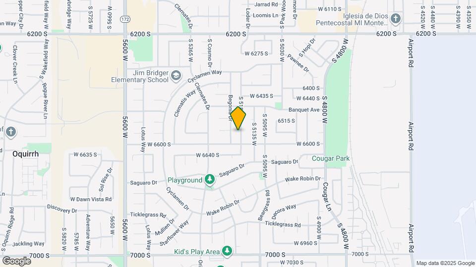 6568 S 5180 W Map and Location Details