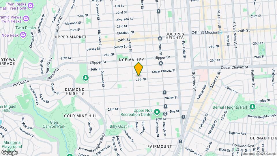 462 27th St Map and Location Details