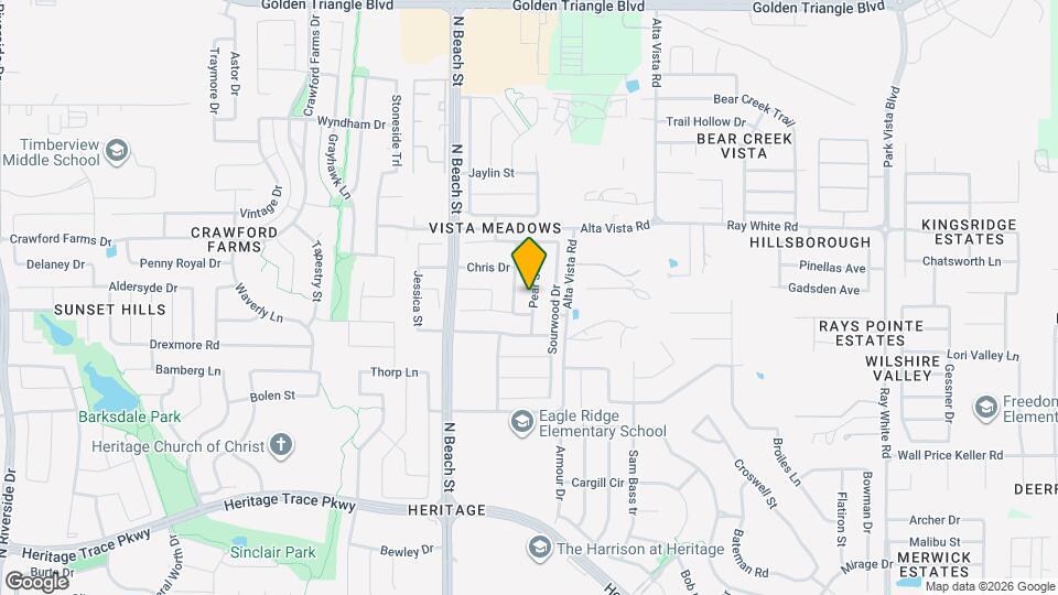 10113 Pear St Map and Location Details