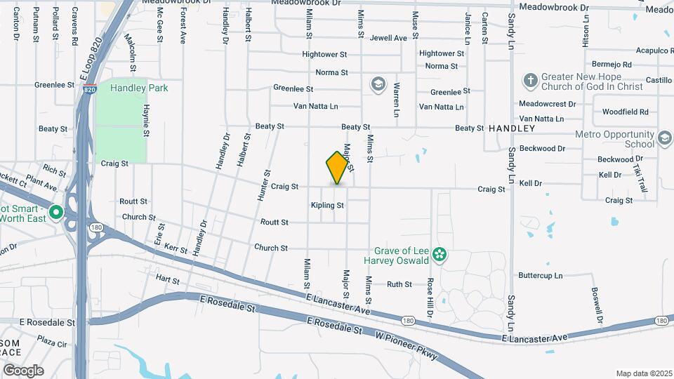 6938 Craig St Map and Location Details