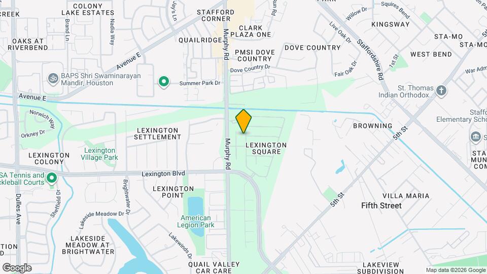 1122 Americana Dr Map and Location Details