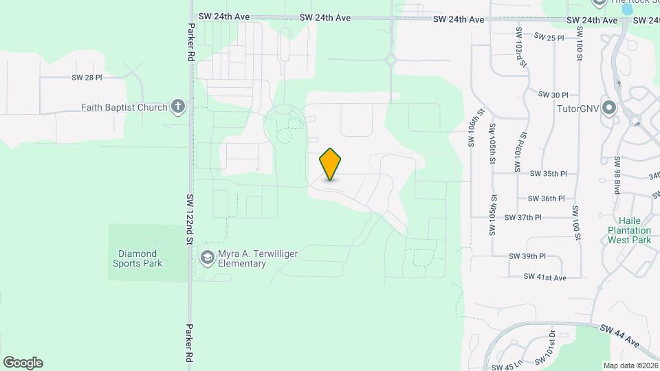 11362 SW 36th Rd Map and Location Details