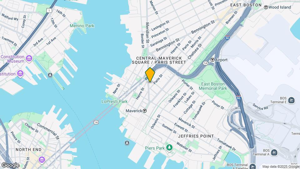 65 Meridian St Map and Location Details