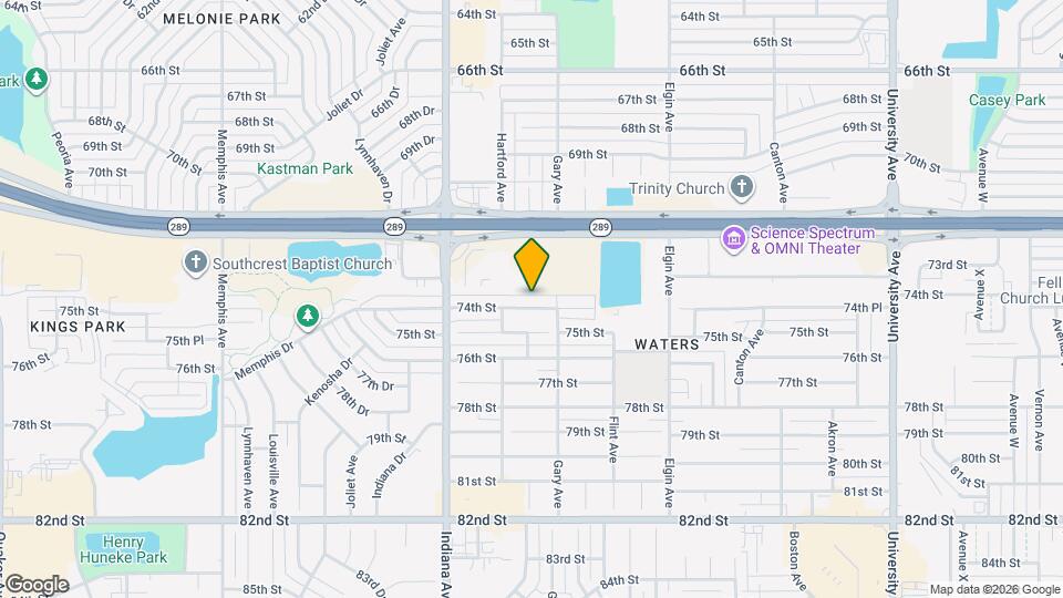 3208 74th St, Unit A Map and Location Details