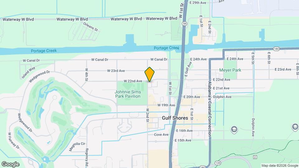 2200 W 2nd St Map and Location Details