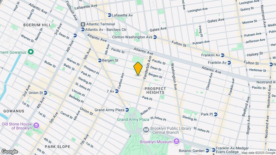 197 Saint Marks Ave Mapa y Detalles de la Ubicación
