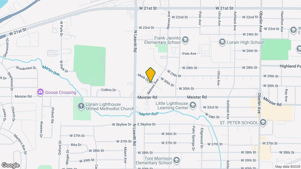 2011 Mark Dr Map and Location Details